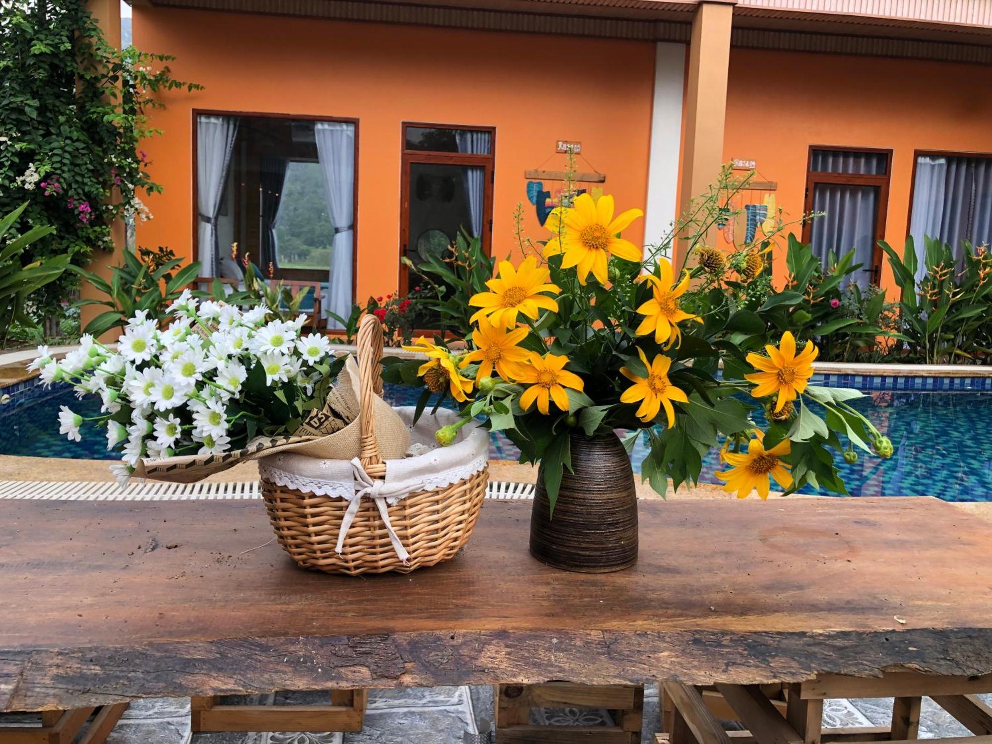 Hotel Rosa Garden Ninh Binh Exterior foto